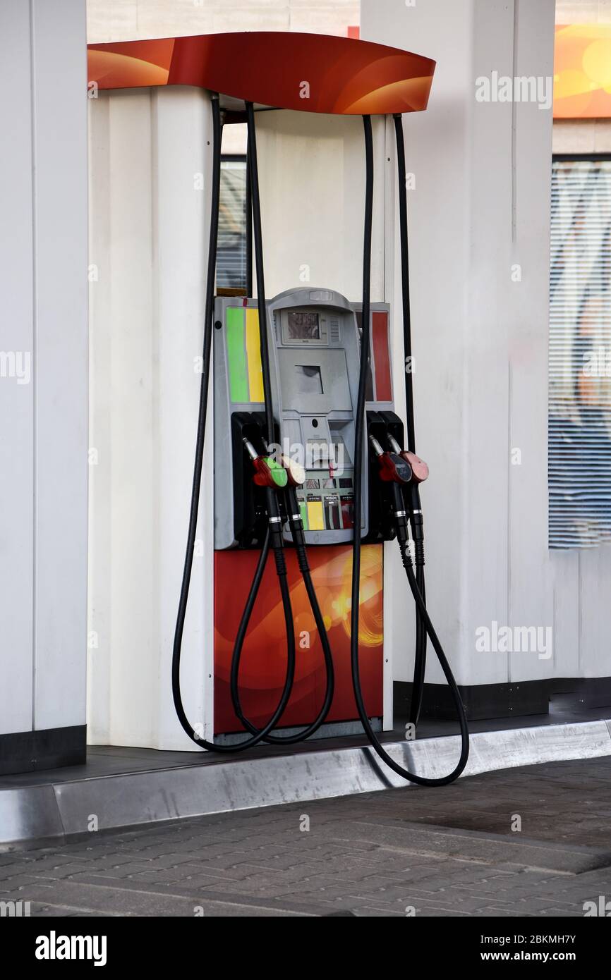 Petrol station safety hires stock photography and images Alamy