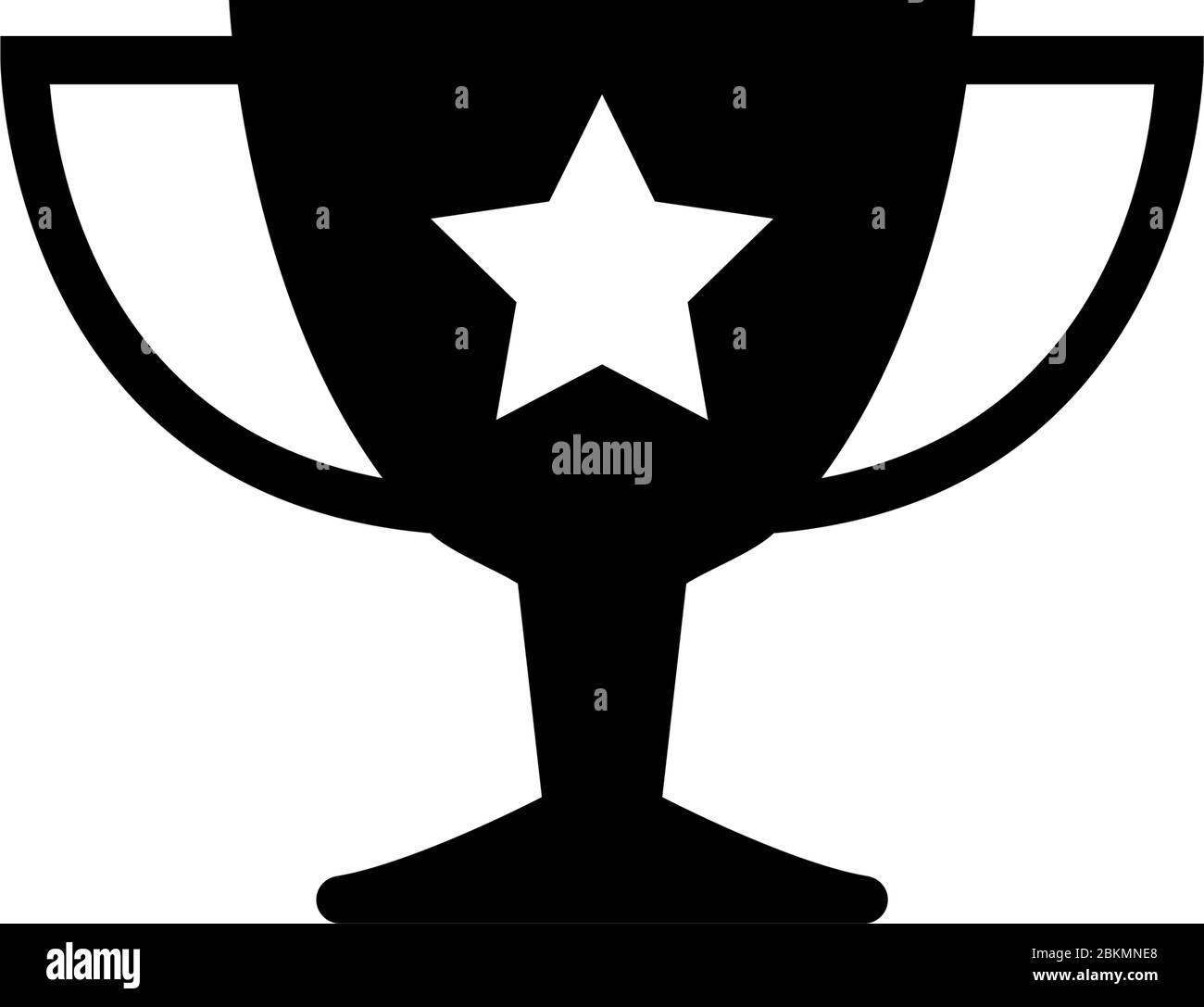 Champions Trophy Cup, Winner Award. Flat Vector Icon illustration. Simple  black symbol on white background. Champions Trophy Cup, Winner Award sign  de Stock Vector Image & Art - Alamy