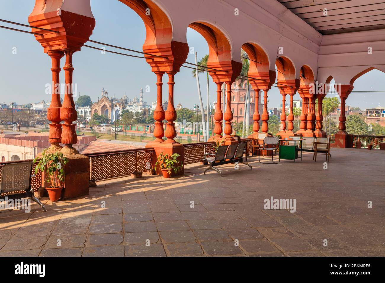 Hussainabad picture gallery, 1830s, Lucknow, Uttar Pradesh, India Stock