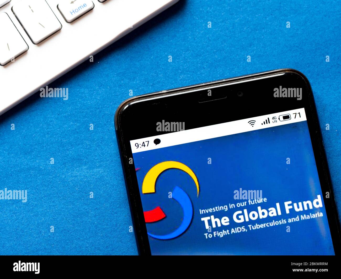 In this photo illustration The Global Fund to Fight AIDS, Tuberculosis ...