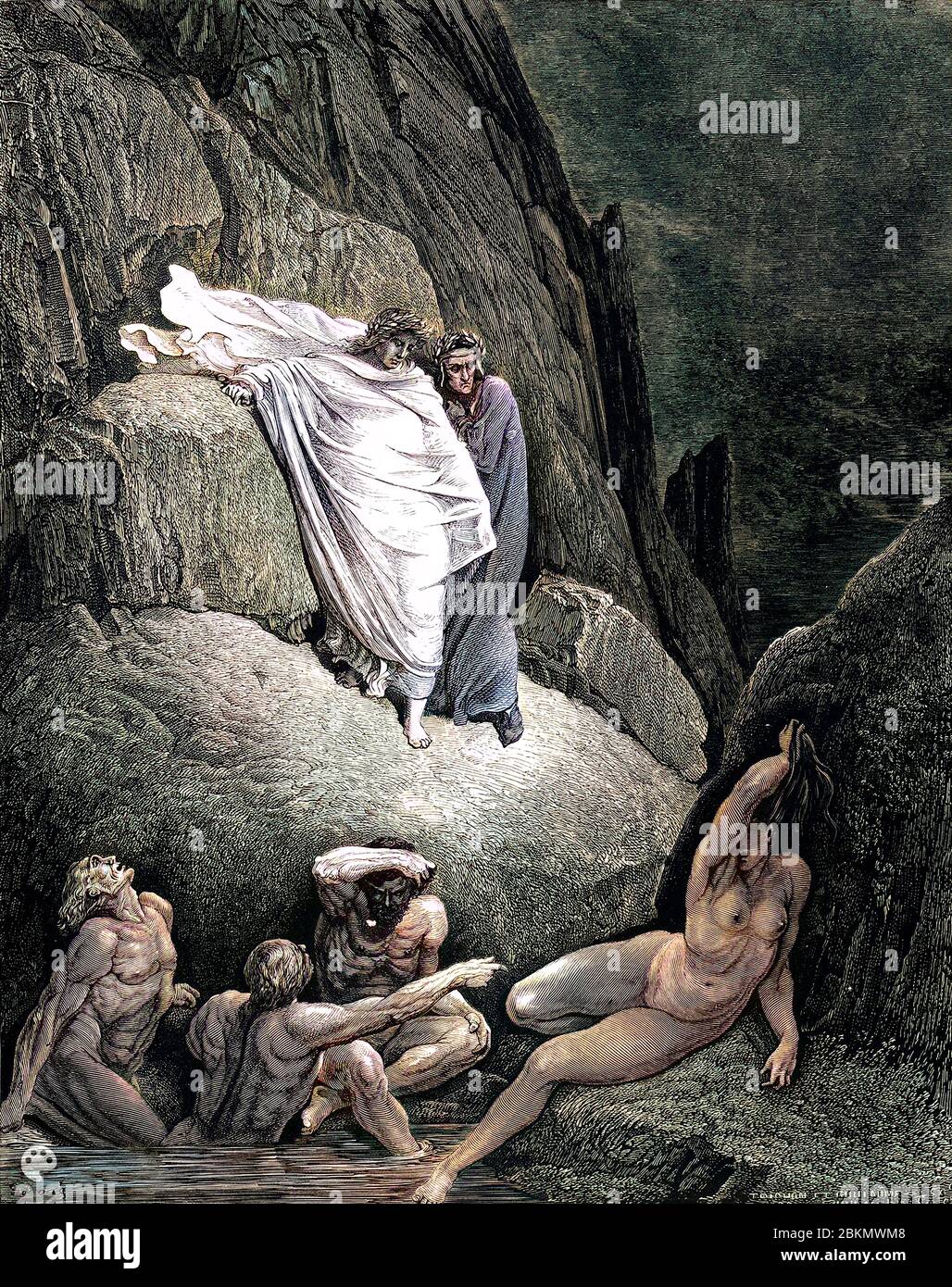 Gustave doré dante alighieri hi-res stock photography and images - Page 3 -  Alamy