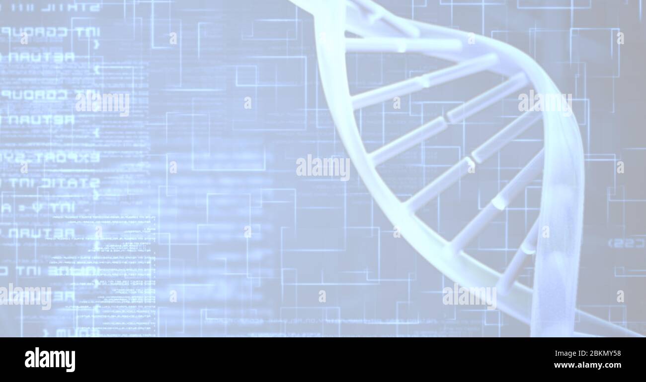 Digital illustration of a dna hi-res stock photography and images - Alamy