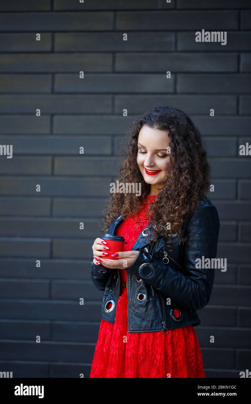 red dressy jacket