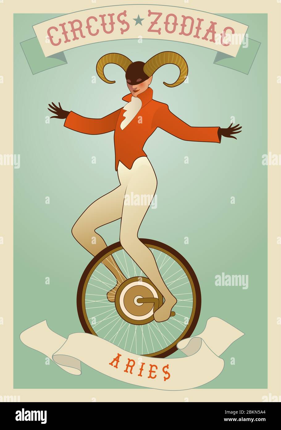 Circus Tightrope Walker Clipart