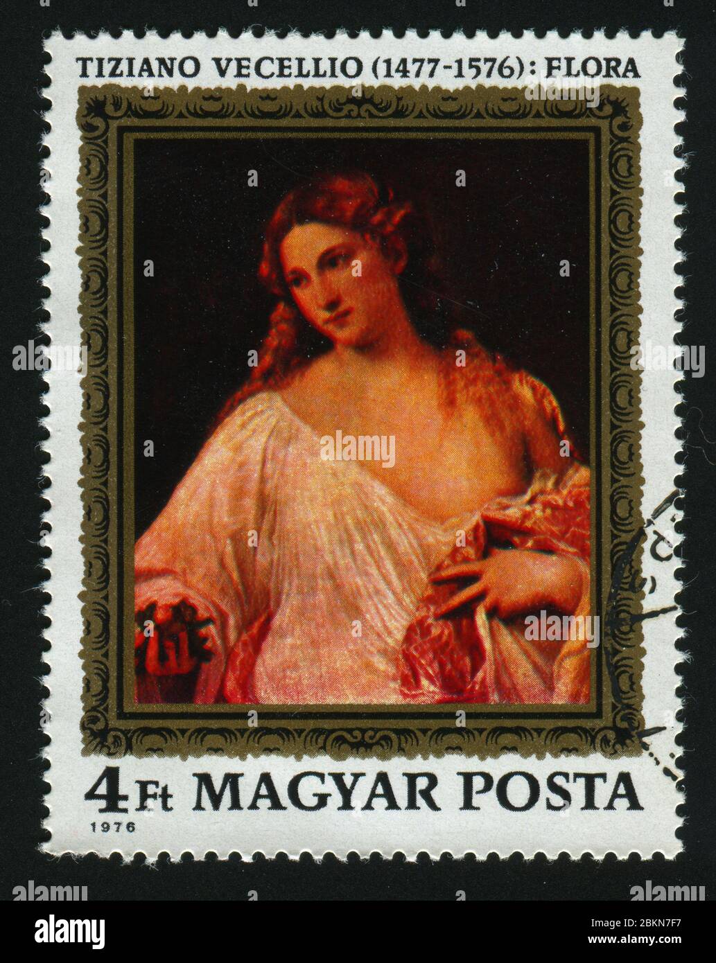 HUNGARY -CIRCA 1976: Flora, by Titian, circa 1976 Stock Photo - Alamy