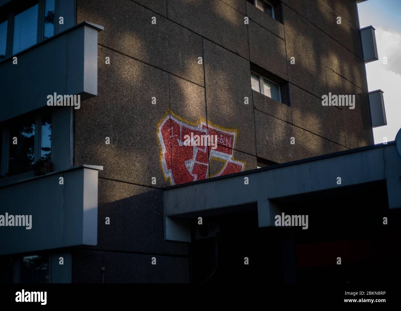Cologne, Germany, 04.05.2020: 1.FC Koeln (Soccer 1.Bundesliga) Graffiti. Stock Photo