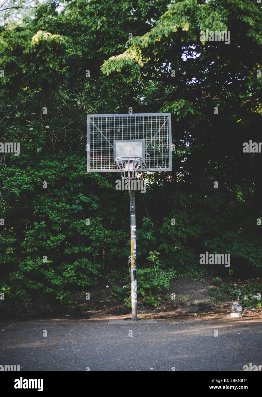 Cologne, Germany, 04.05.2020: Streetbasketball. Stock Photo