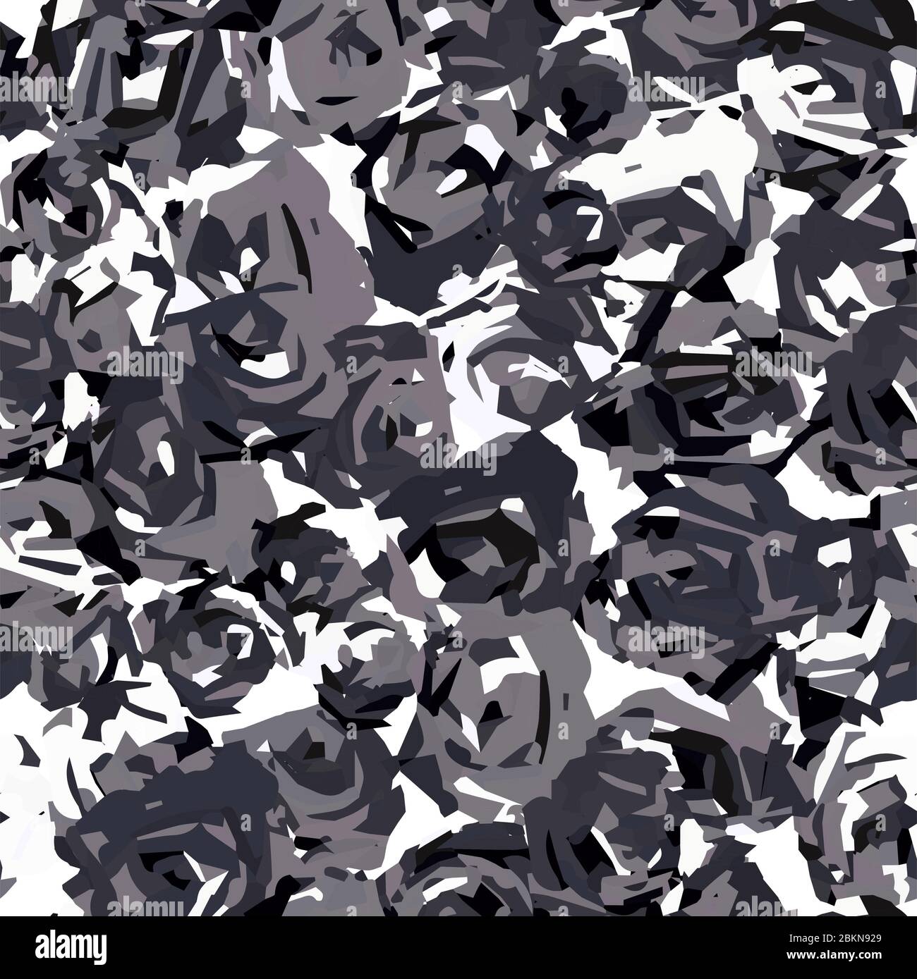 Abstract camouflage seamless pattern. Trendy fabric design in