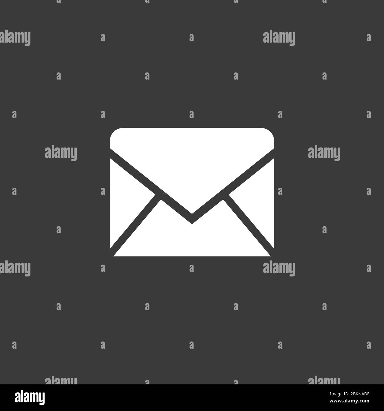 Mail vector icon. Illustration isolated for graphic and web design ...