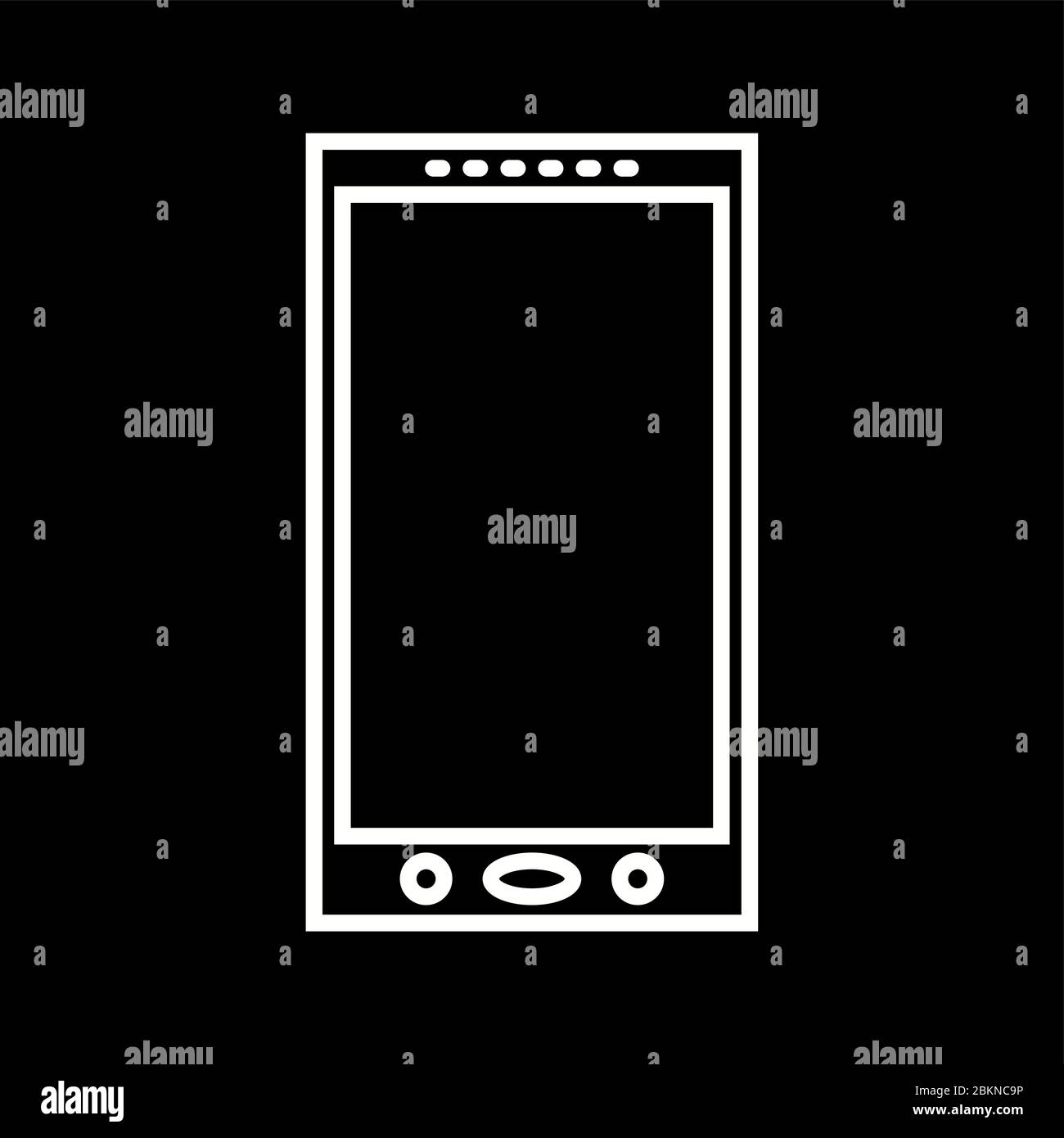 Beautiful Smartphone vector line icon Stock Vector Image & Art - Alamy