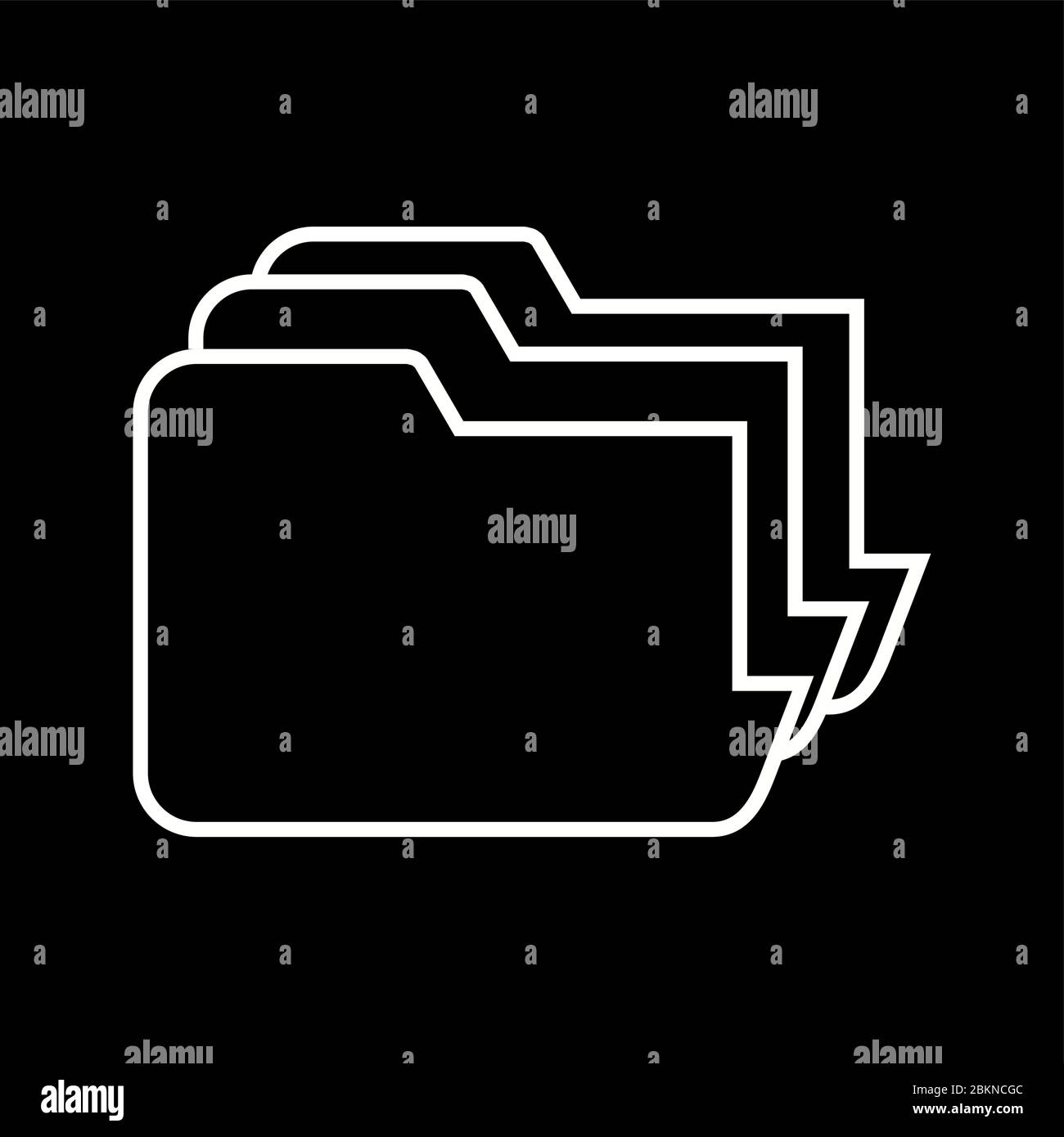 Beautiful folders Stock Vector Images - Alamy