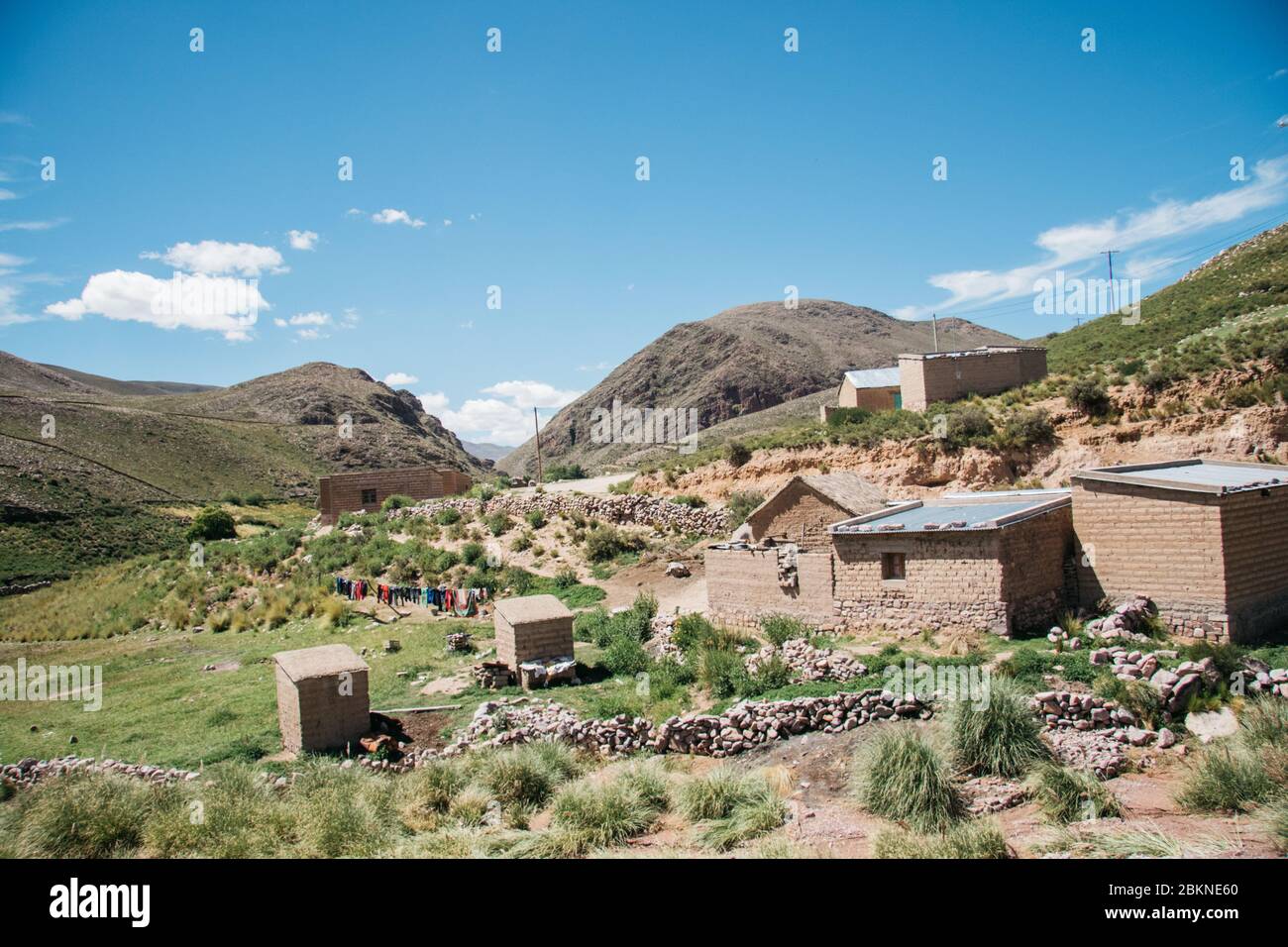 Argentina, Salta province, Quebrada de Humahuaca listed as World Heritage of UNESCO, Iruya Stock Photo