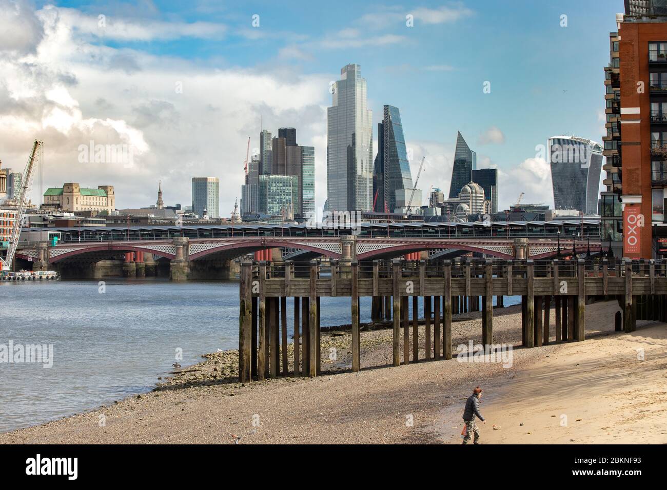The city of London Stock Photo