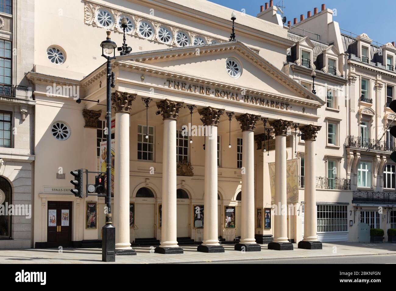 Royal Theatre Haymarket, London. Stock Photo