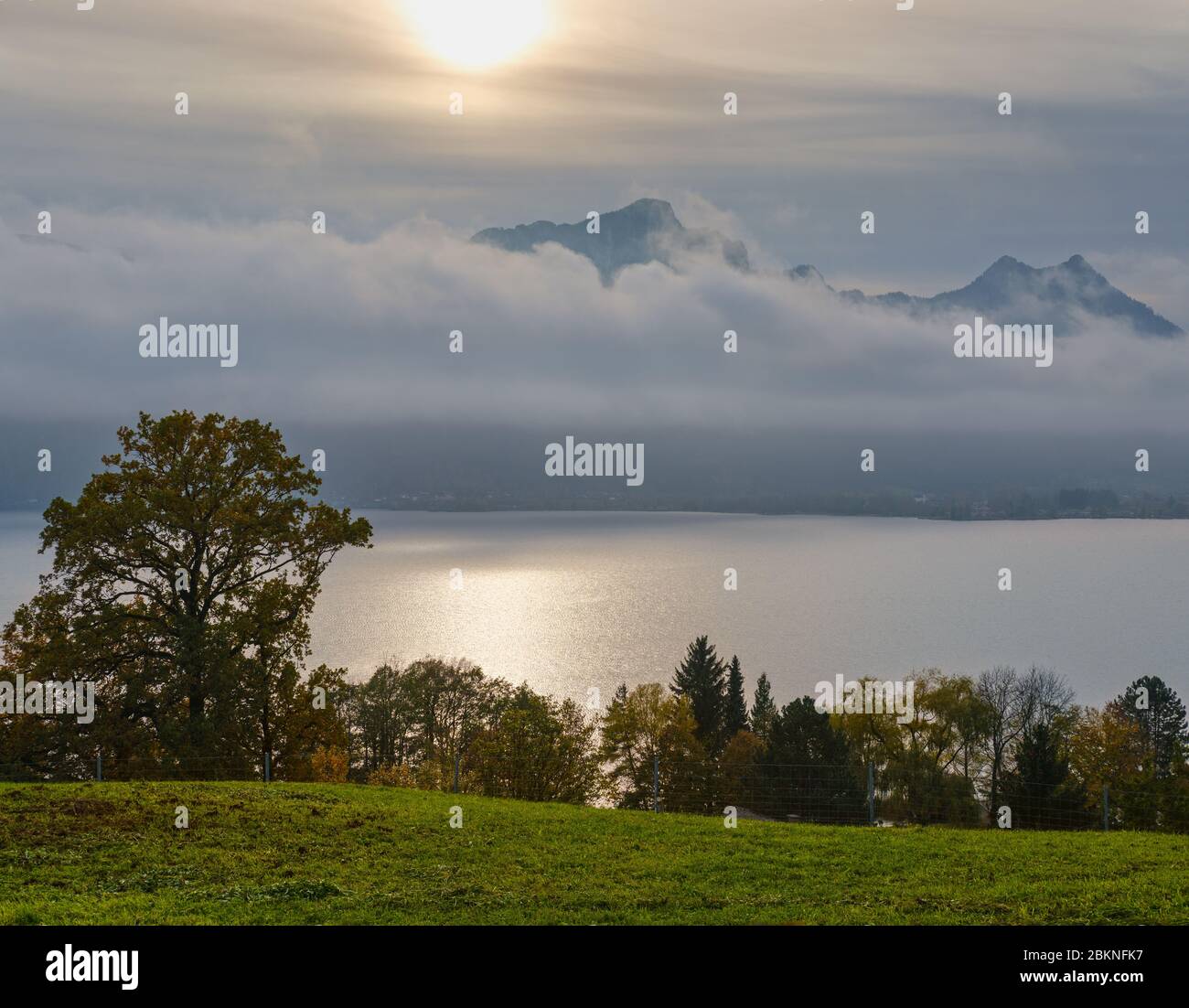 Mondsee austria winter hires stock photography and images Alamy