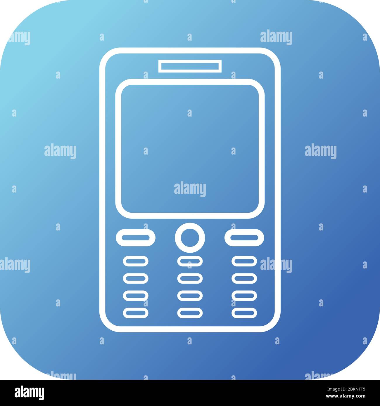 Beautiful Phone vector line icon Stock Vector Image & Art - Alamy