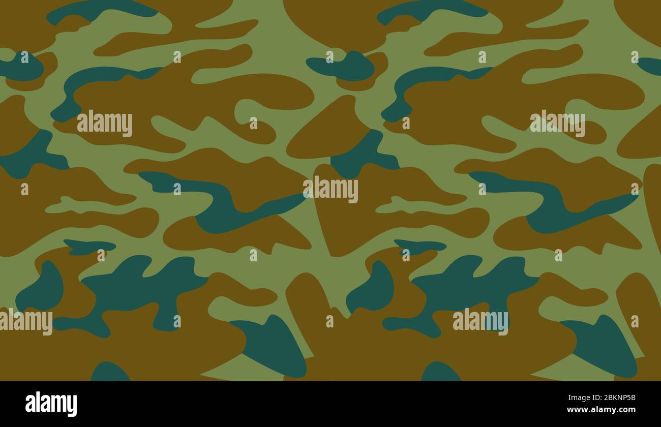Camouflage pattern background vector. Classic clothing style masking ...
