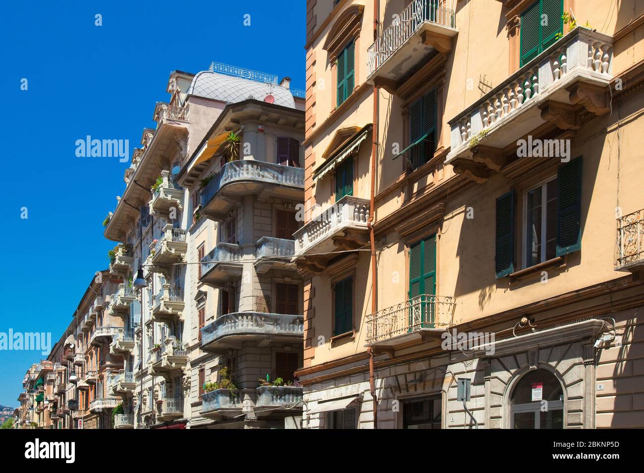 Italy, Liguria, La Spezia - Beautiful Urban Archirecture Stock Photo