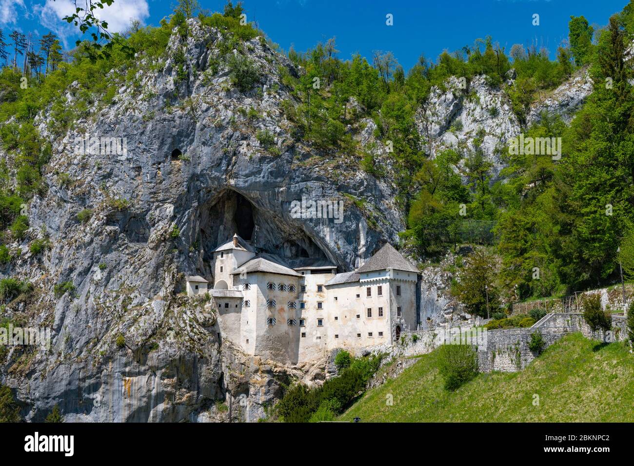 Predjama Predjama castle, slovenia, europe Stock Photo - Alamy