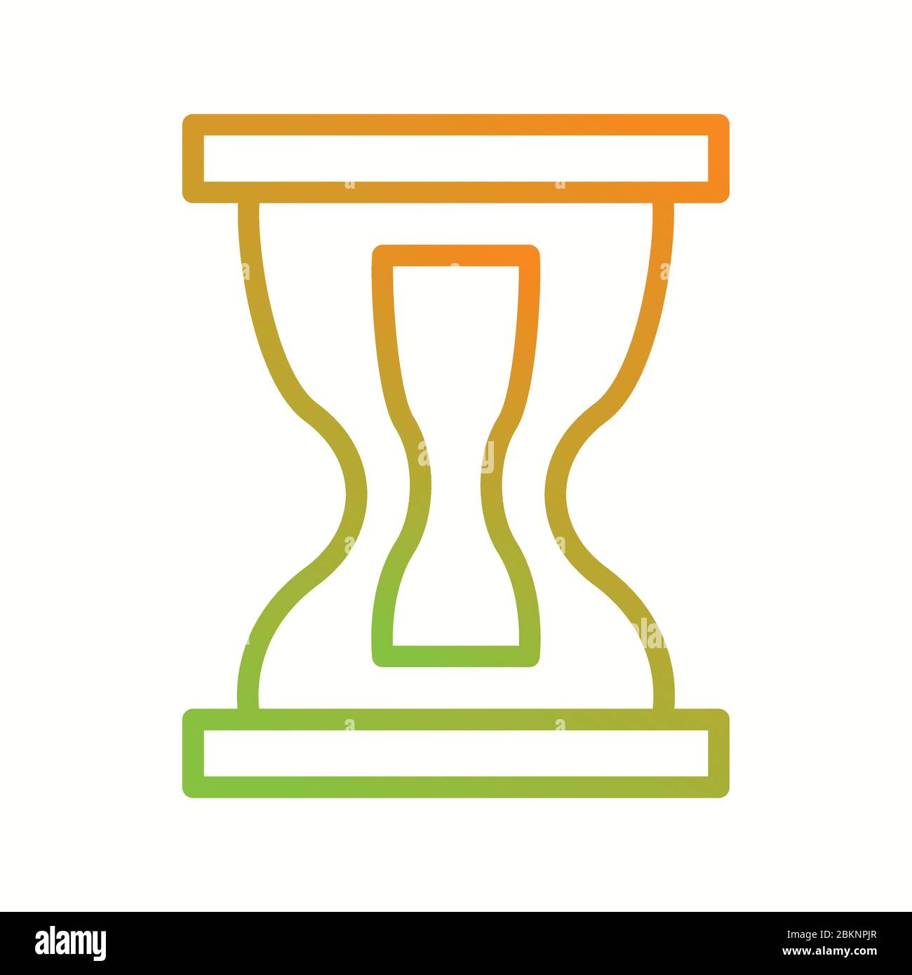 Beautiful Hourglass vector line icon Stock Vector Image & Art - Alamy