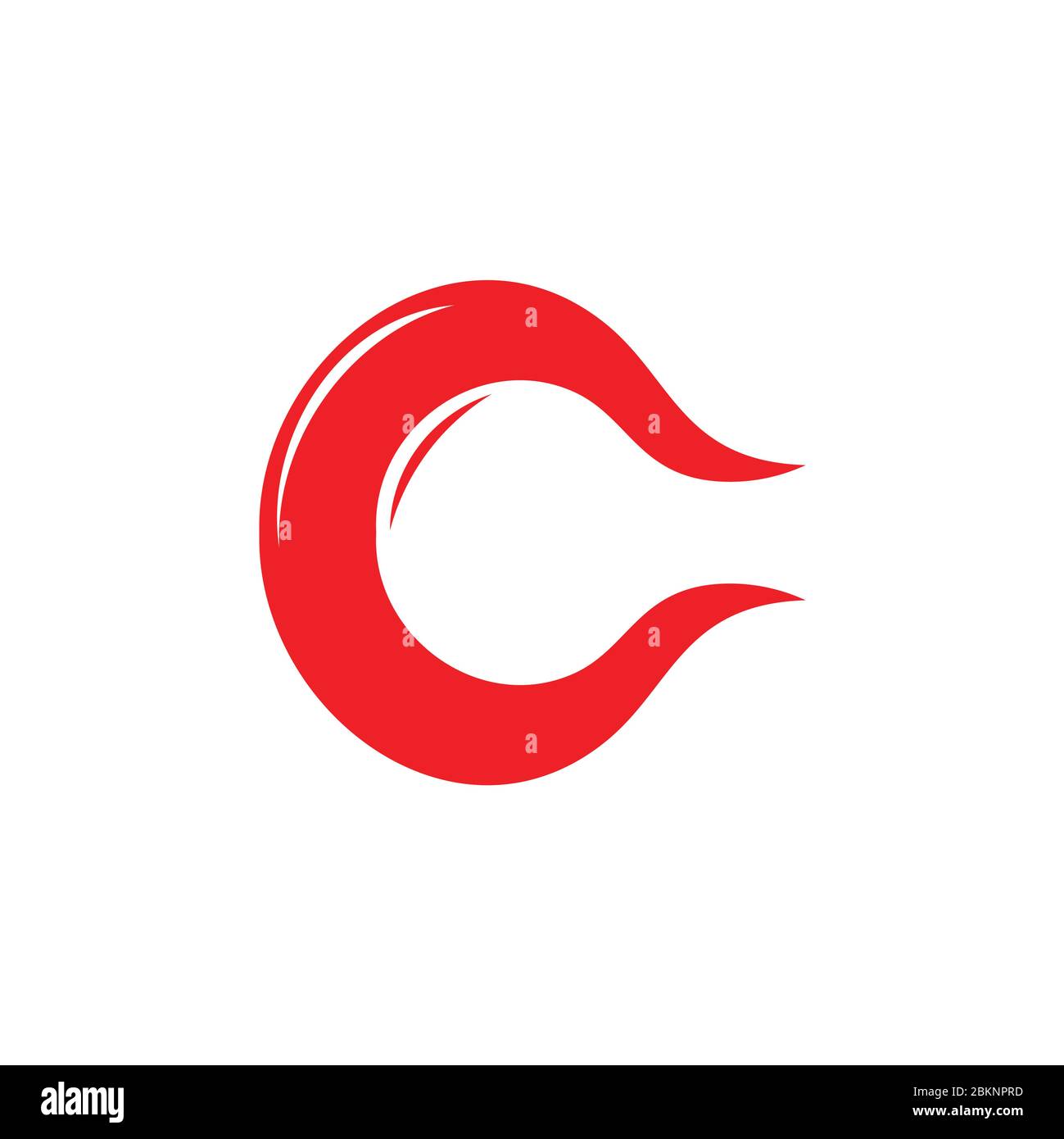 Letter logo design dust Cut Out Stock Images & Pictures - Alamy