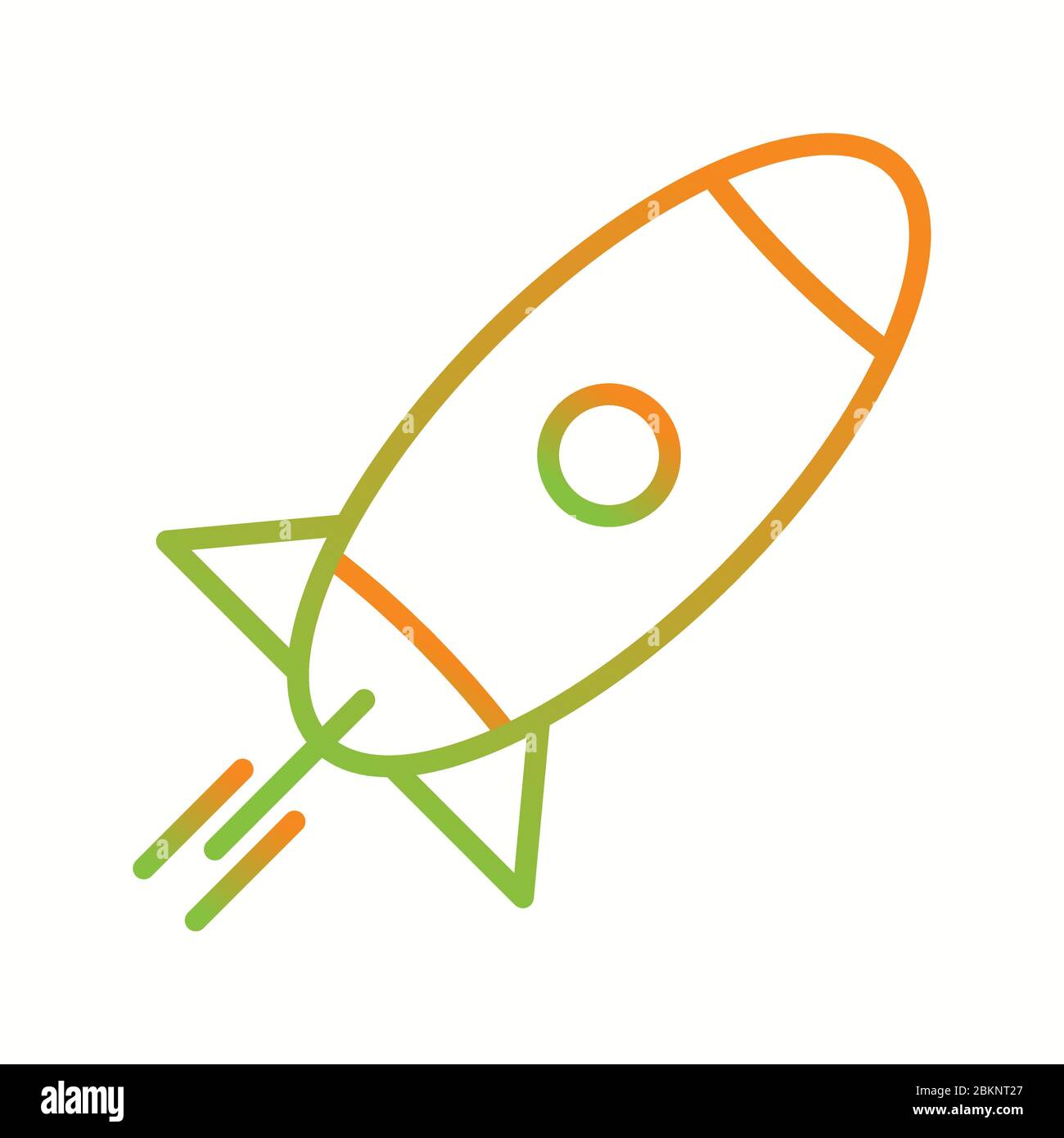 Beautiful Rocket Vector line icon Stock Vector Image & Art - Alamy