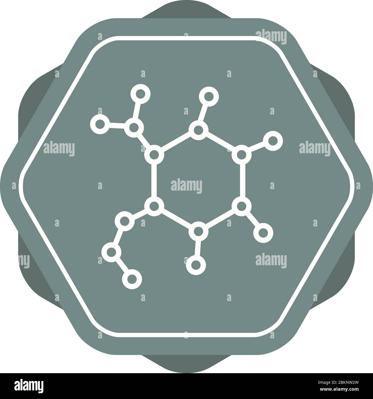 Beautigul science vector line icon Stock Vector