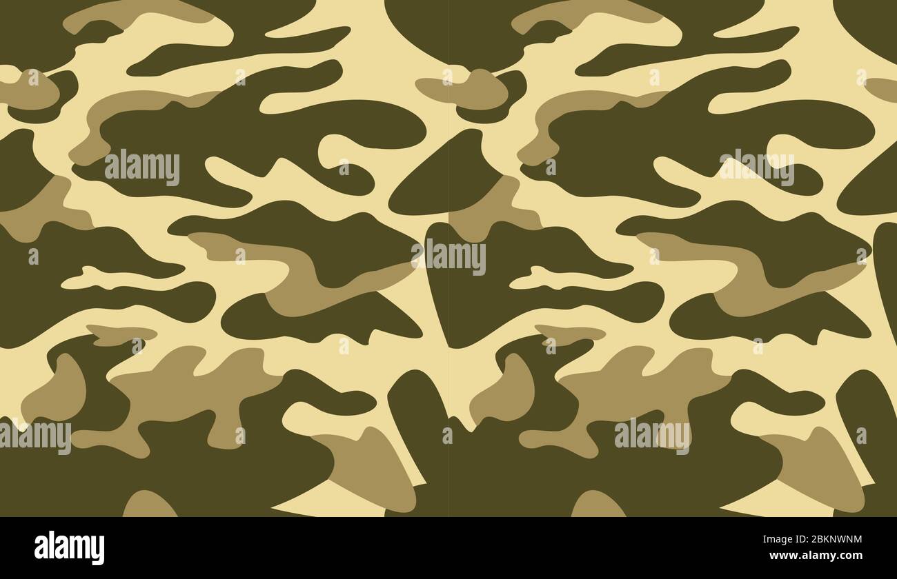 Camouflage pattern background vector. Classic clothing style masking camo  repeat print. Virtual background for online conferences, online  transmission Stock Vector Image & Art - Alamy