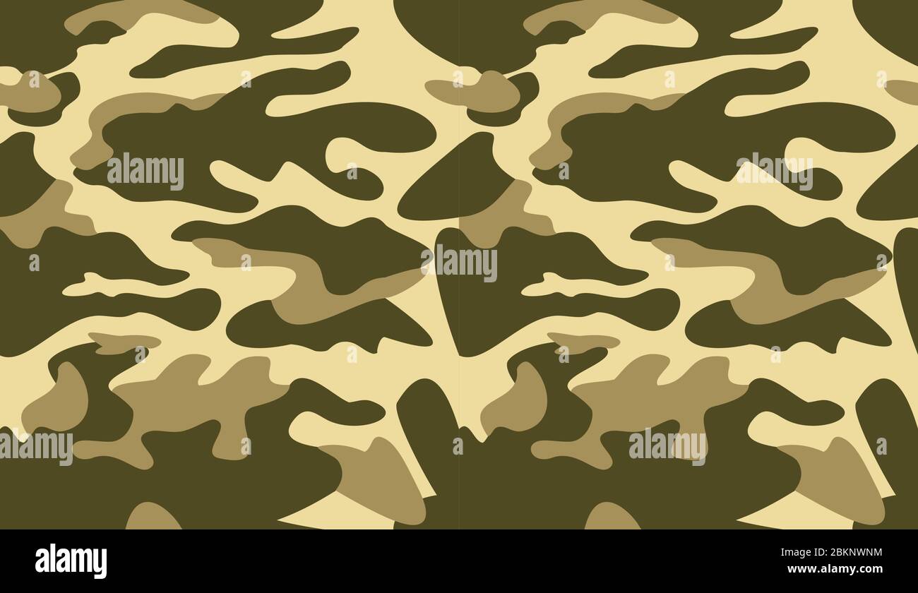 Camouflage pattern background vector. Classic clothing style masking ...