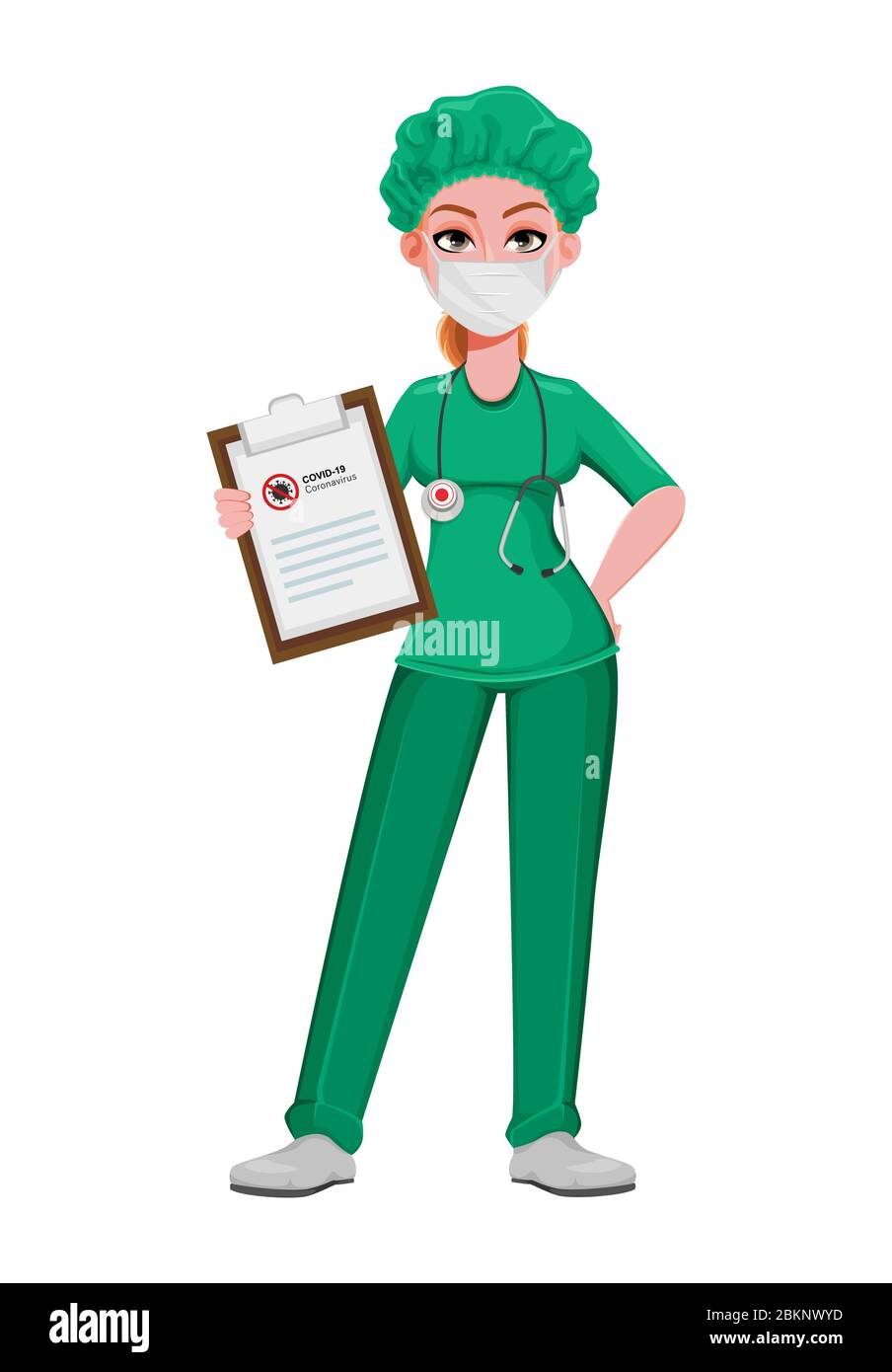 Nurse cartoon Cut Out Stock Images & Pictures - Alamy