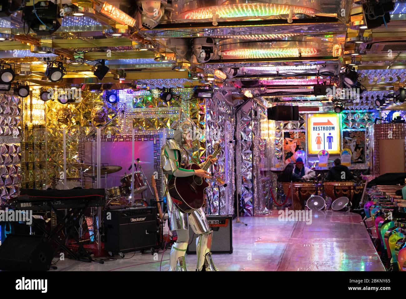 Robot Restaurant Stage Show, Tokyo, japan Stock Photo