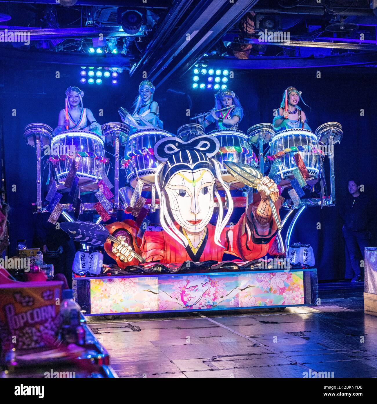 Robot Restaurant Stage Show, Tokyo, japan Stock Photo