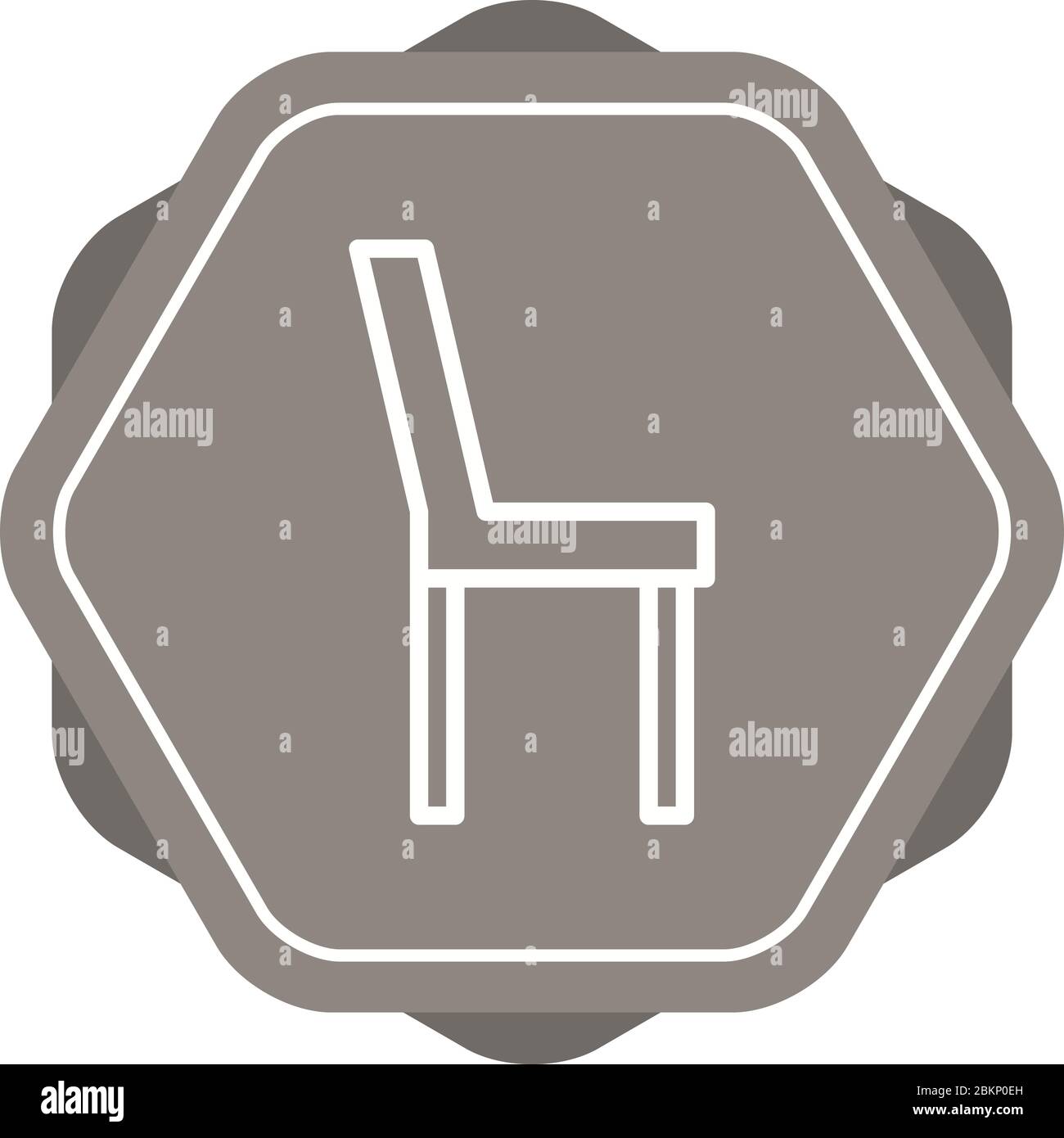 An iconic chair design Stock Vector Images - Alamy