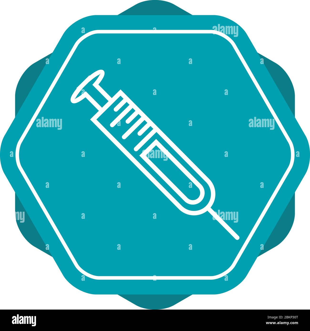 Beautiful Syringe vector line icon Stock Vector Image & Art - Alamy