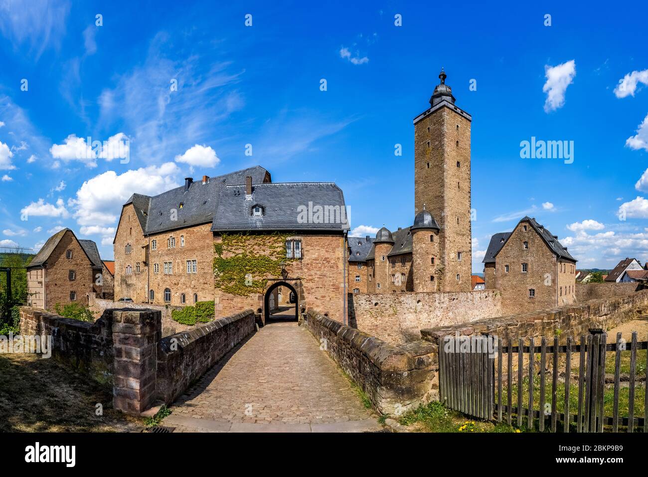 Castle, Steinau an der Strasse, Germany Stock Photo Alamy
