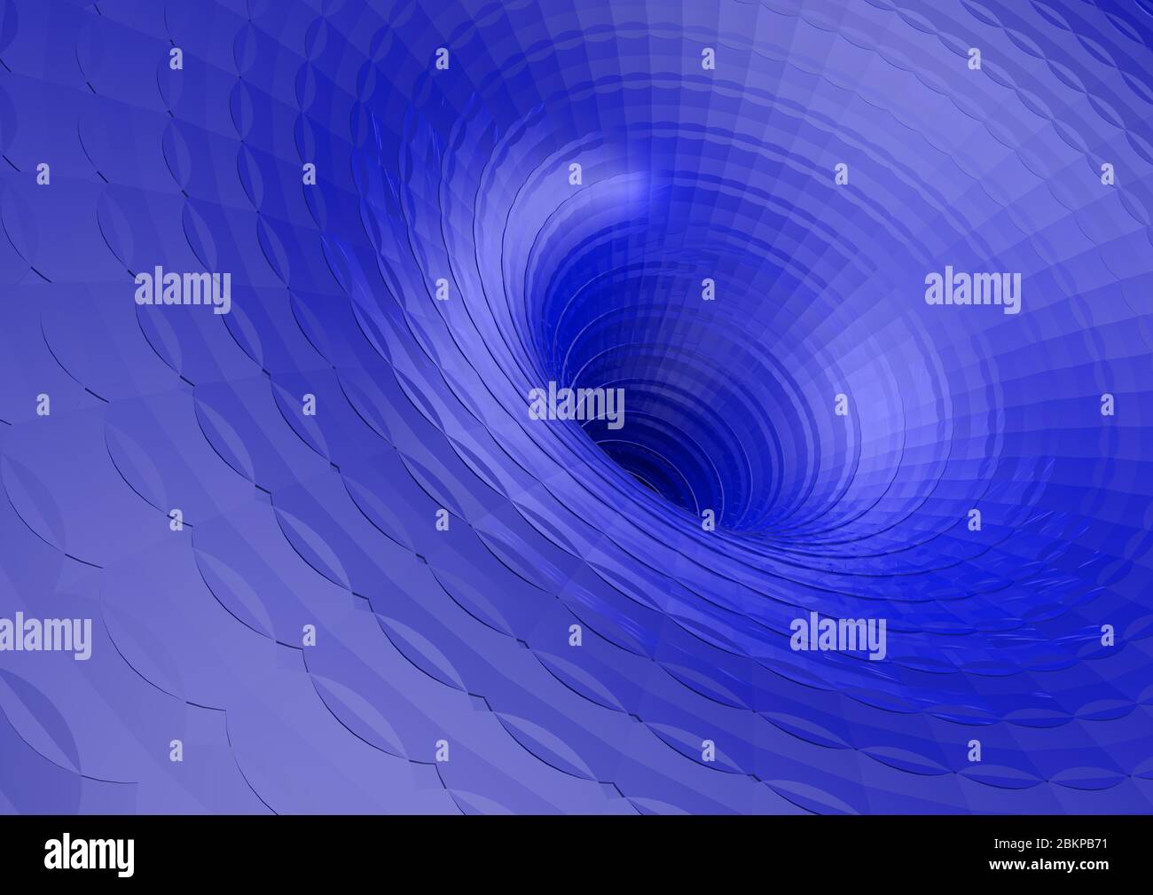 Abstract blue wave background. 3D illustration Stock Photo - Alamy