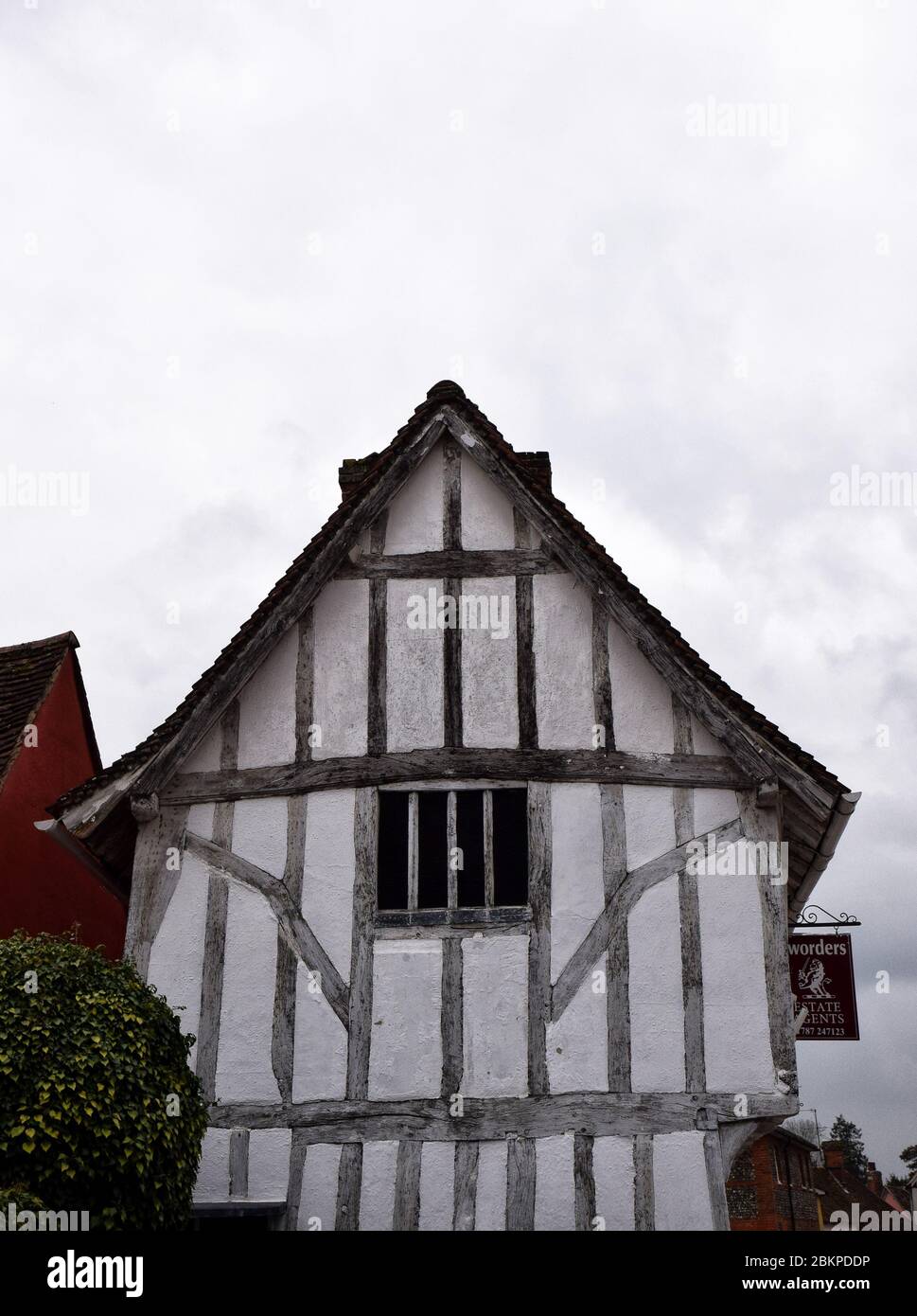 house for sale, lavenham, suffolk, england Stock Photo Alamy