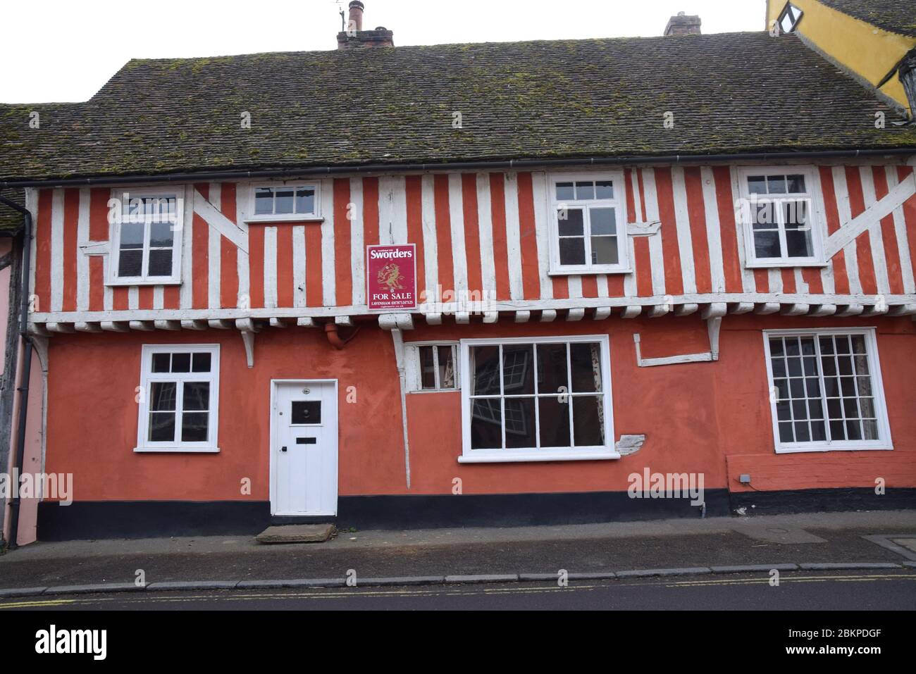 House for sale, Lavenham, Suffolk, England Stock Photo Alamy