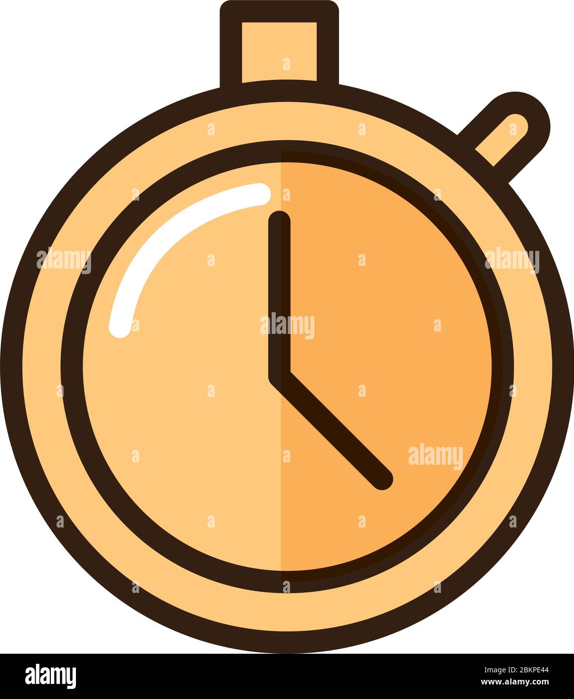 stopwatch time internet web technology interface vector illustration ...