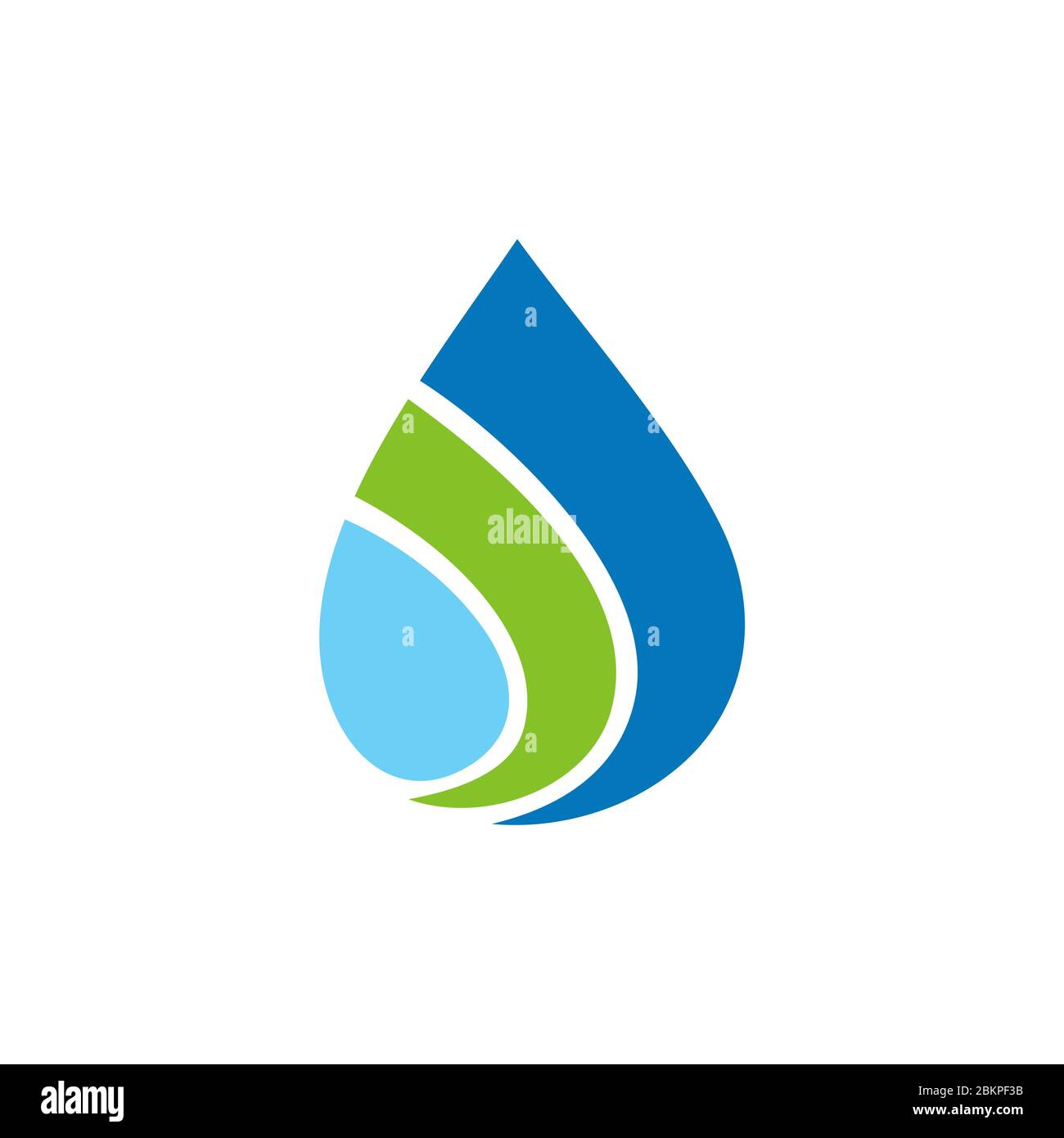 Drop Water Natural Logo Template Illustration Design. Vector EPS 10 ...