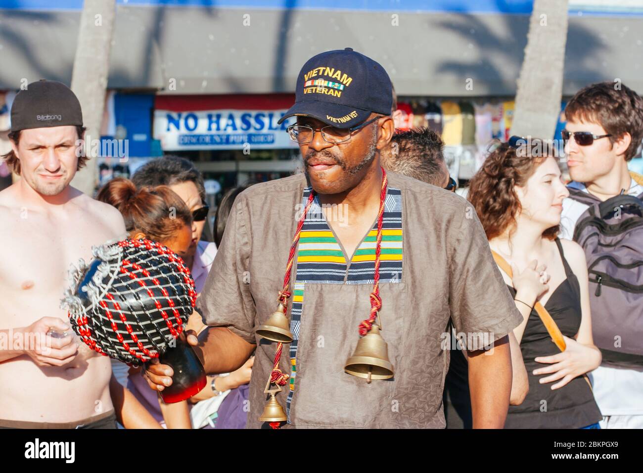 Venice Beach Drum Circle USA Stock Photo Alamy