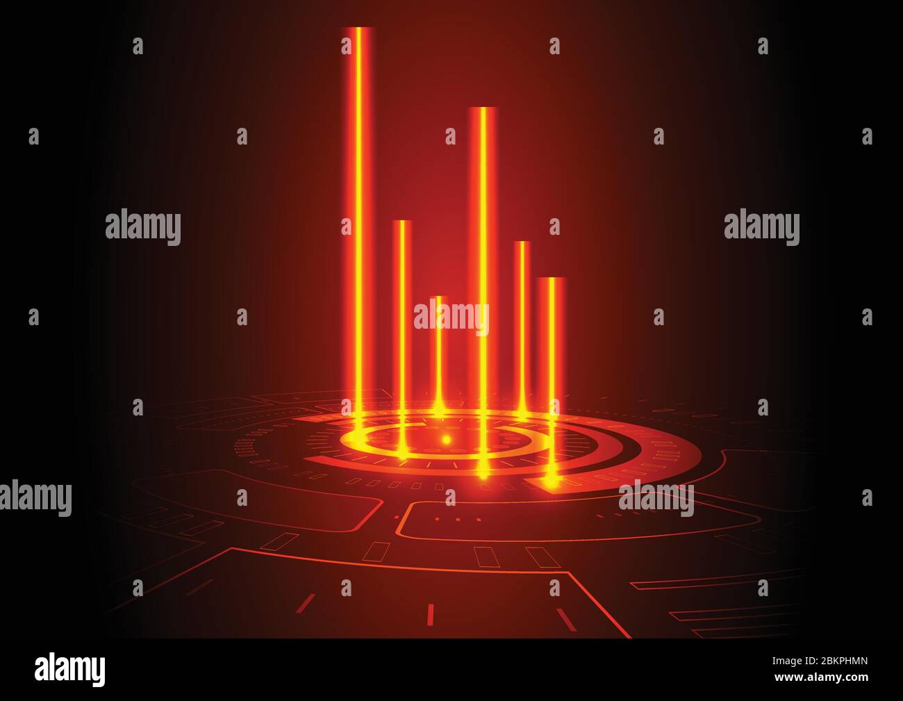 Futuristic abstract background Stock Vector