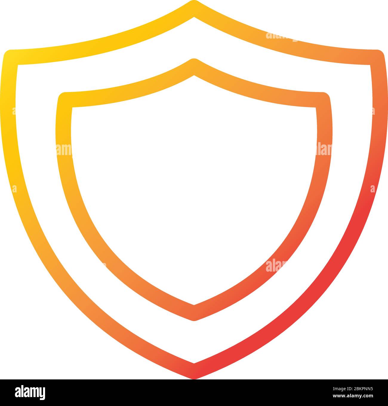 shield protection internet web technology interface vector illustration ...