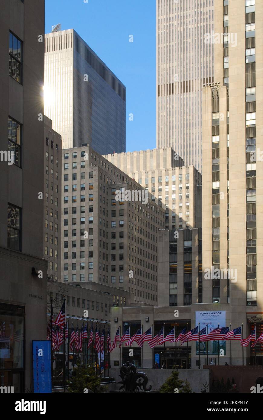 Rockefeller Center, 45 Rockefeller Plaza, New York, NY, United States ...