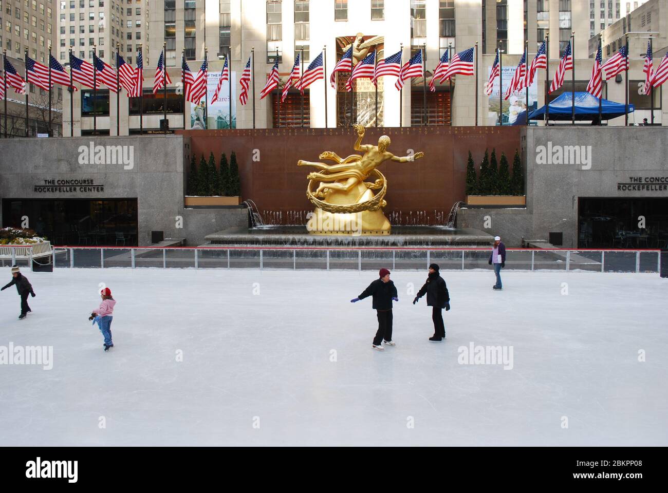 Ice Skating Ice Rink Rockefeller Center, 45 Rockefeller Plaza, New York