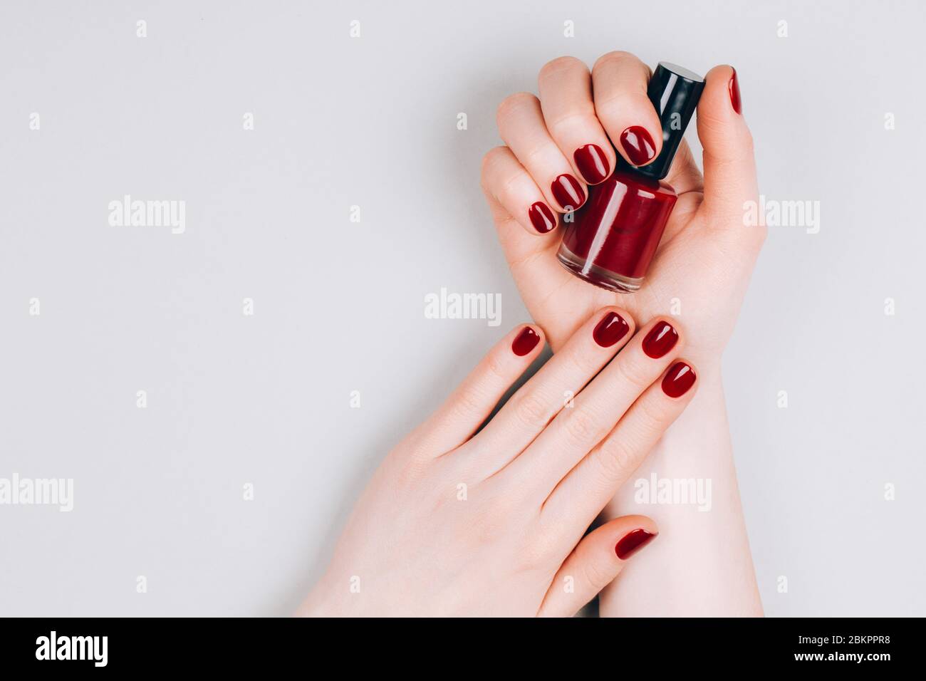 Womans Hand Colorful Nails Paint On Stock Photo 540902722 | Shutterstock