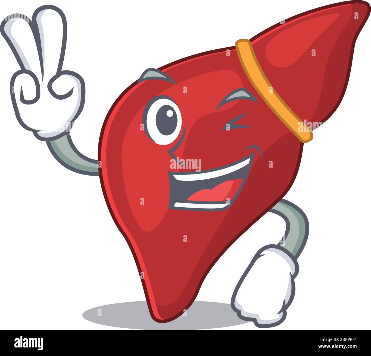 Happy healthy human liver cartoon design concept with two fingers Stock Vector Image & Art - Alamy Happy healthy human liver cartoon design concept with two fingers Stock Vector Image & Art - Alamy