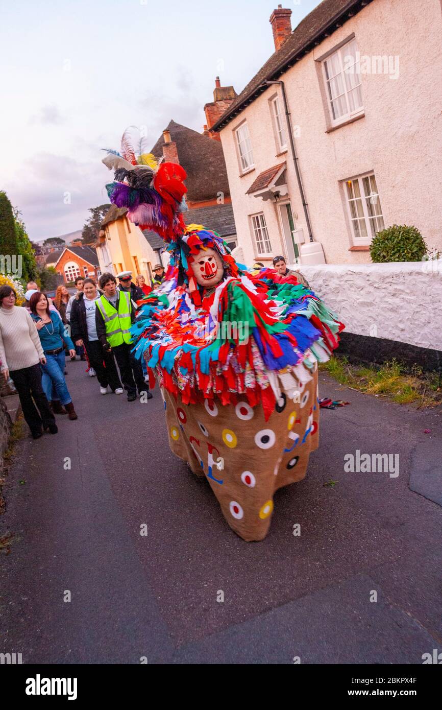 may-day-hobby-horse-minehead-somerset-uk-stock-photo-alamy