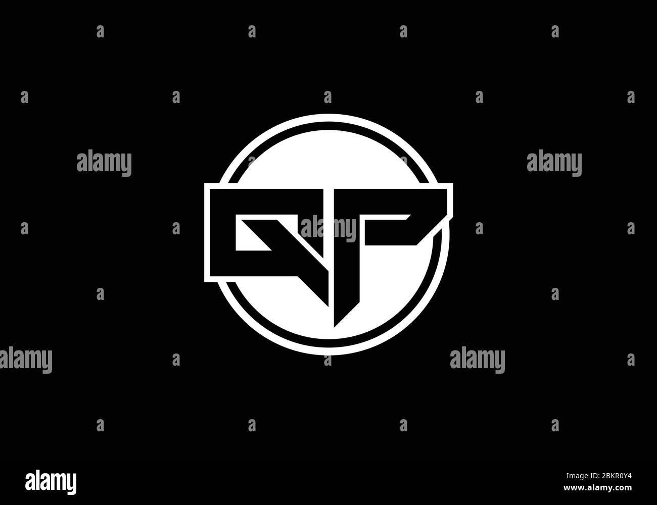 Initial Monogram Letter Q P Logo Design Vector Template. QP Letter Logo ...
