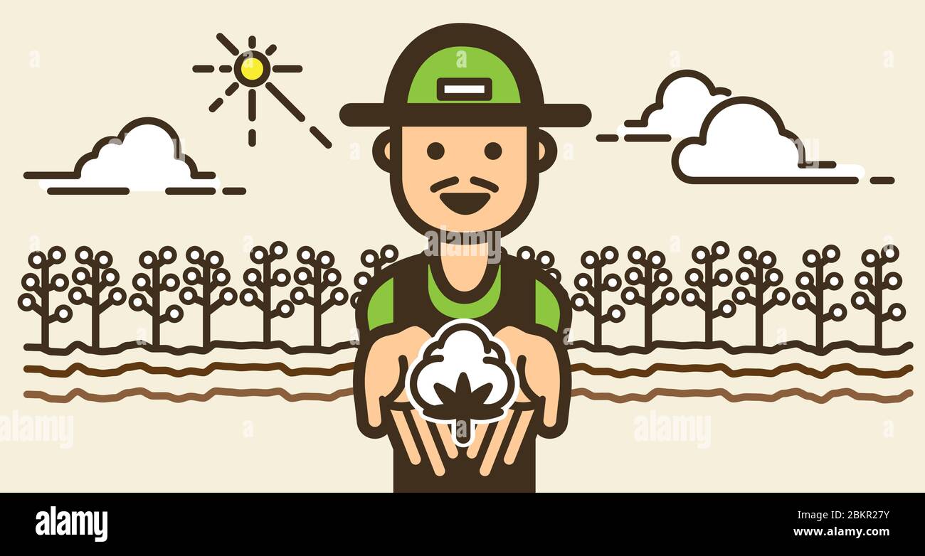 Front view young smiling Stock Vector Images Alamy